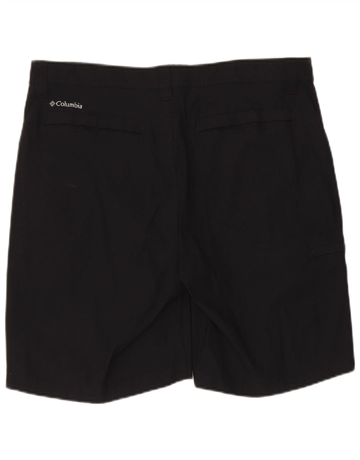 Pantaloncini cargo Columbia Omni-Shield da uomo W36 Large in nylon nero