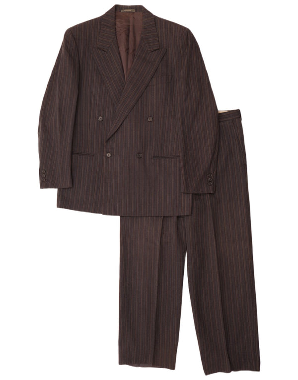 Abito Trussardi Uomo 2 Pezzi IT 50 Large W32 L29 Grigio Righe