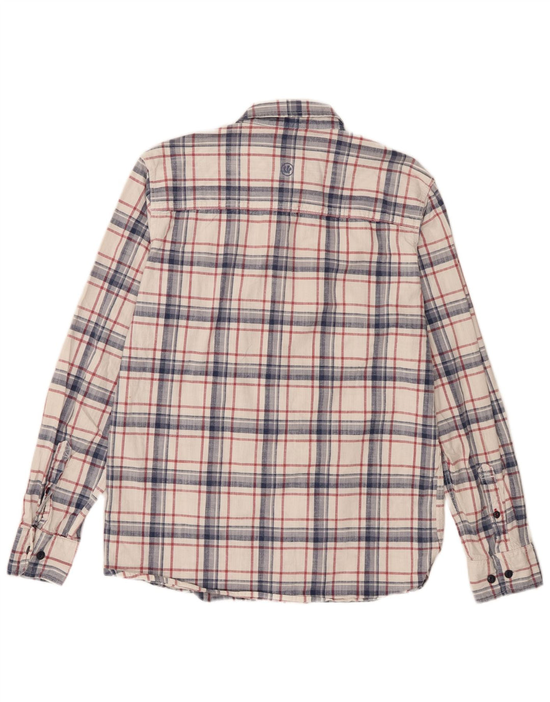 Camicia a quadri da uomo Fat Face Piccolo cotone a quadri blu