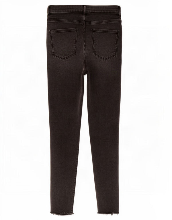 Jeans skinny effetto invecchiato Zara da donna EU 44 XL W34 L28 Grigio