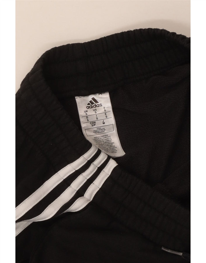 Pantaloncini sportivi da uomo Adidas piccoli in cotone nero