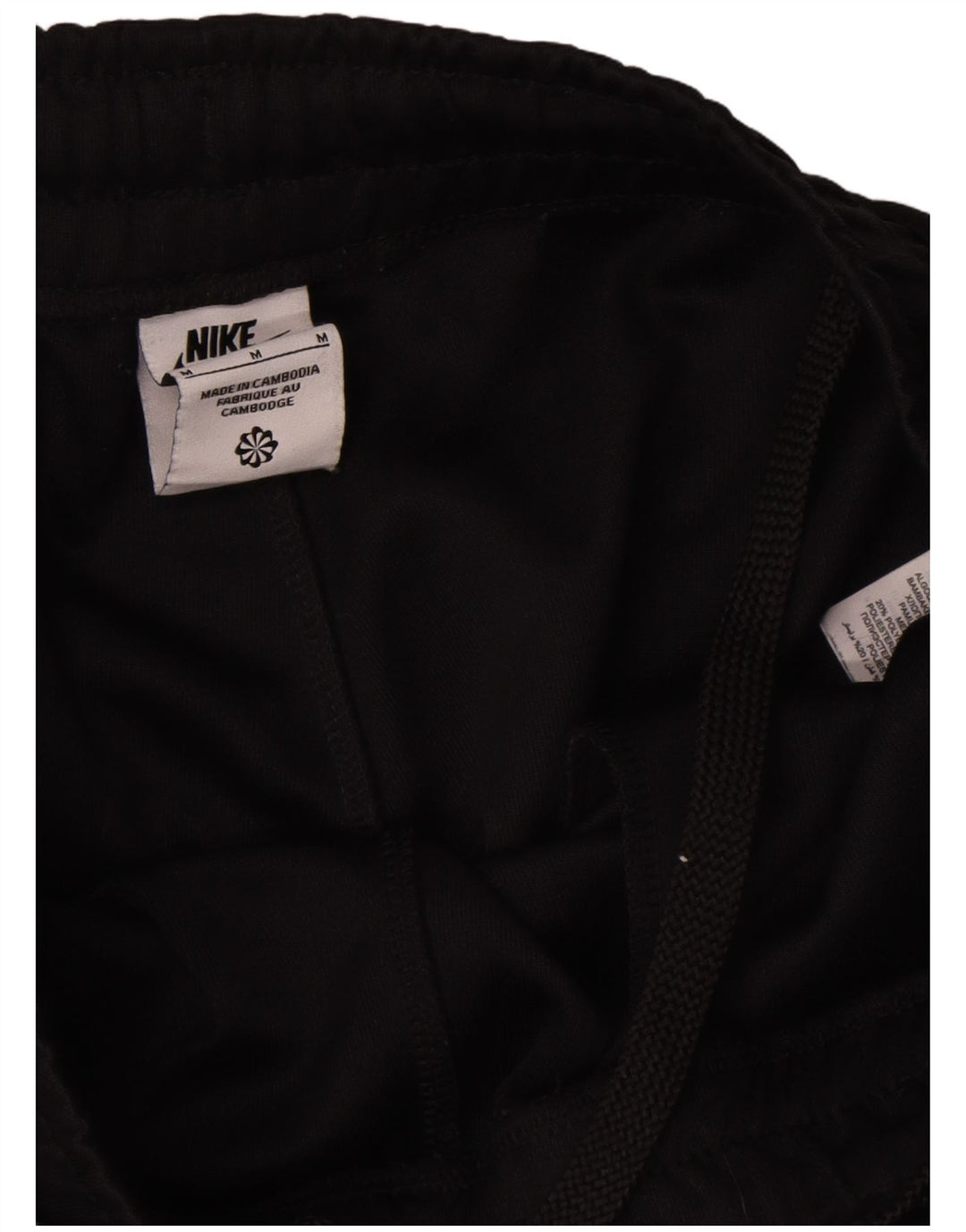 Pantaloni da tuta Nike Graphic Cargo da uomo, pantaloni da jogging, cotone medio nero