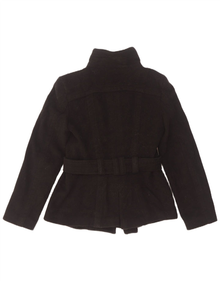 Cappotto da marinaio da donna Zara UK 6 XS in lana nera