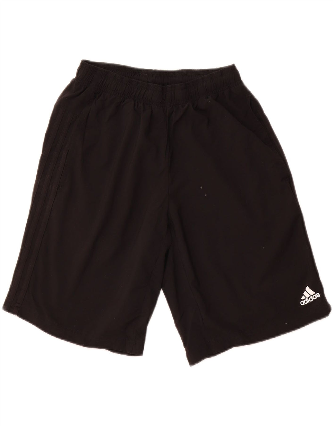Pantaloncini sportivi ADIDAS Climalite da uomo medio nero in poliestere