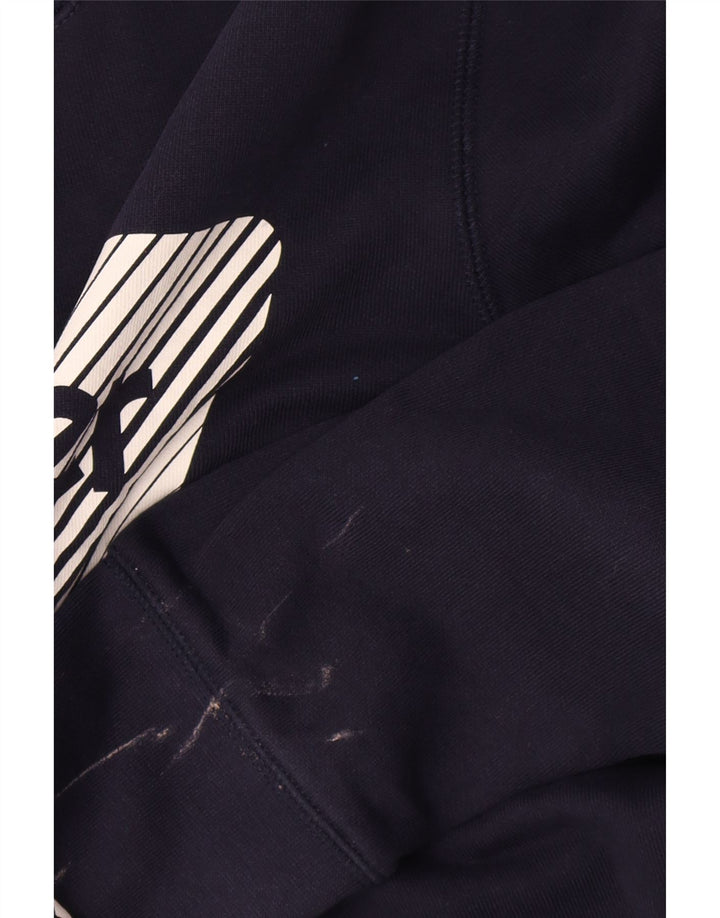 Felpa grafica da uomo Wrangler, maglione medio, cotone blu navy