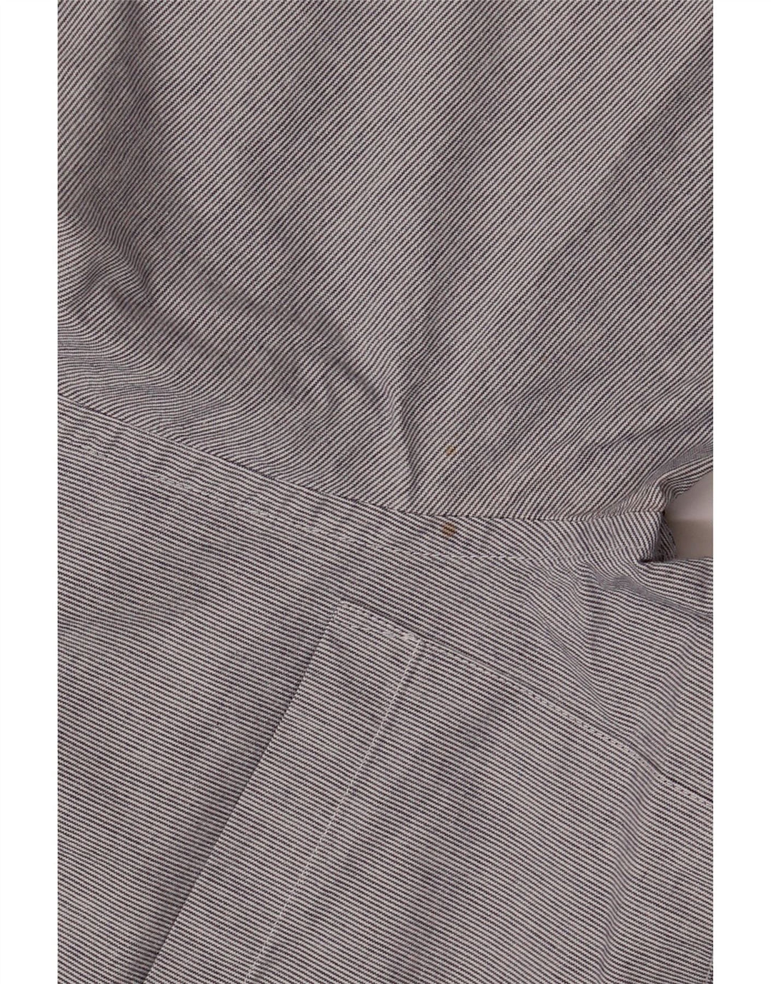 Camicia da uomo JAEGER XS in cotone gessato blu navy