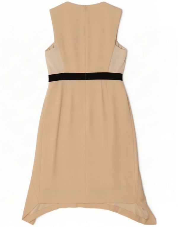 Abito asimmetrico da donna Phase Eight UK 14 Beige medio Colourblock