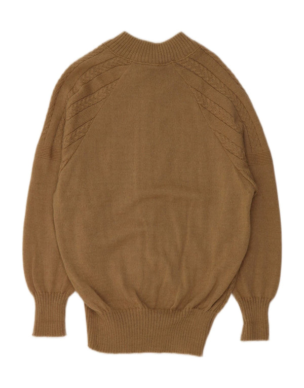 Maglione cardigan da donna CHIC IT 48 XL Beige