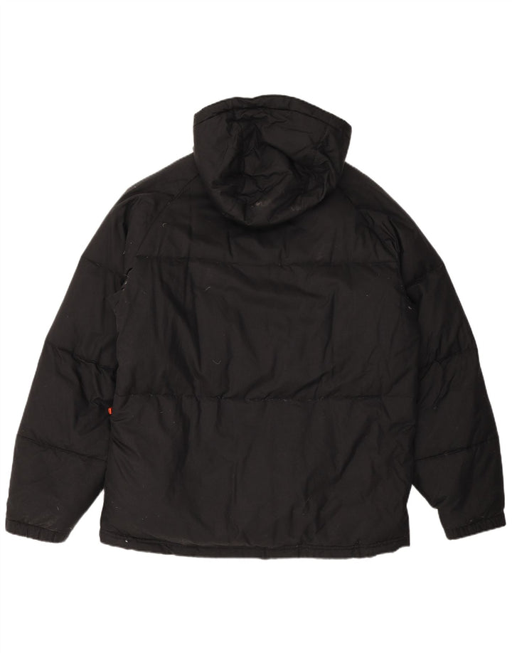 Giacca imbottita con cappuccio da uomo HELLY HANSEN UK 38 nylon nero medio