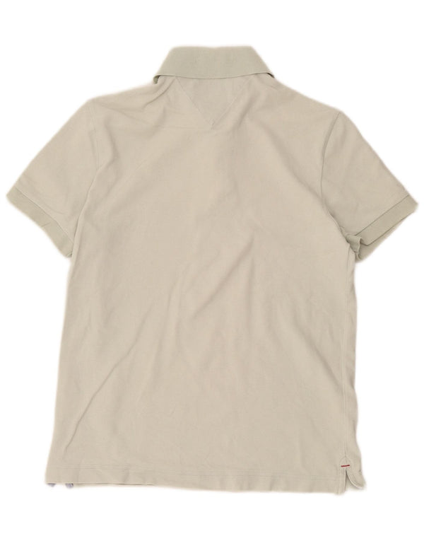 Polo da uomo Custom Fit Tommy Hilfiger piccola in cotone verde