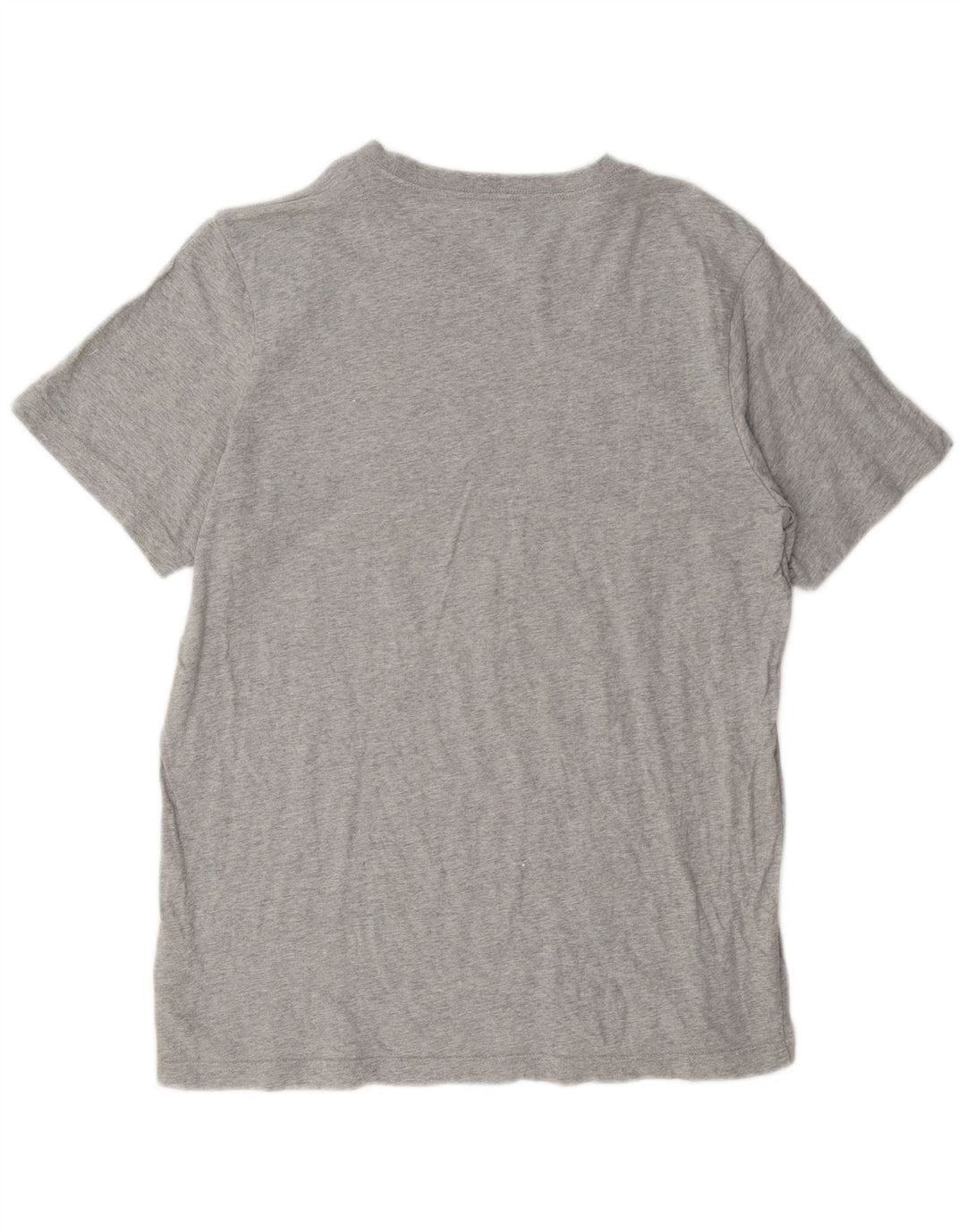 T-shirt grafica da uomo Adidas Top grande in cotone grigio