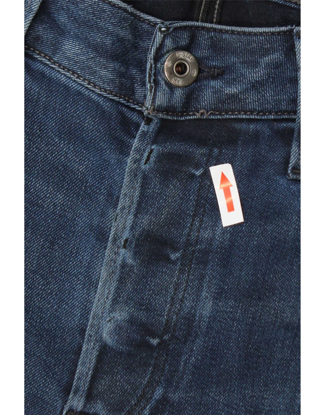 Jeans slim da uomo G-Star Raw 3301 W32 L34 cotone blu