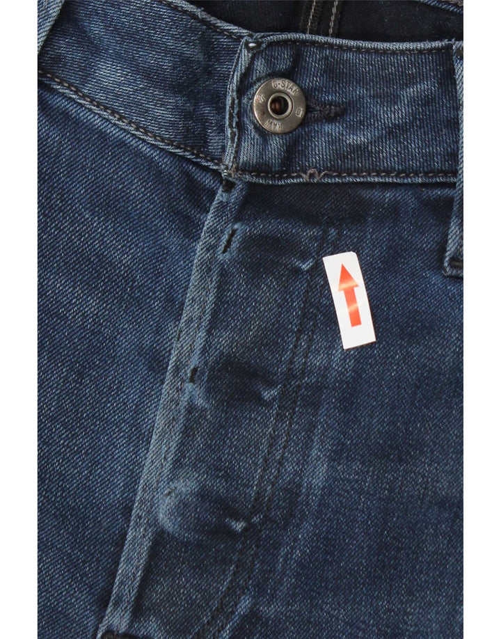 Jeans slim da uomo G-Star Raw 3301 W32 L34 cotone blu