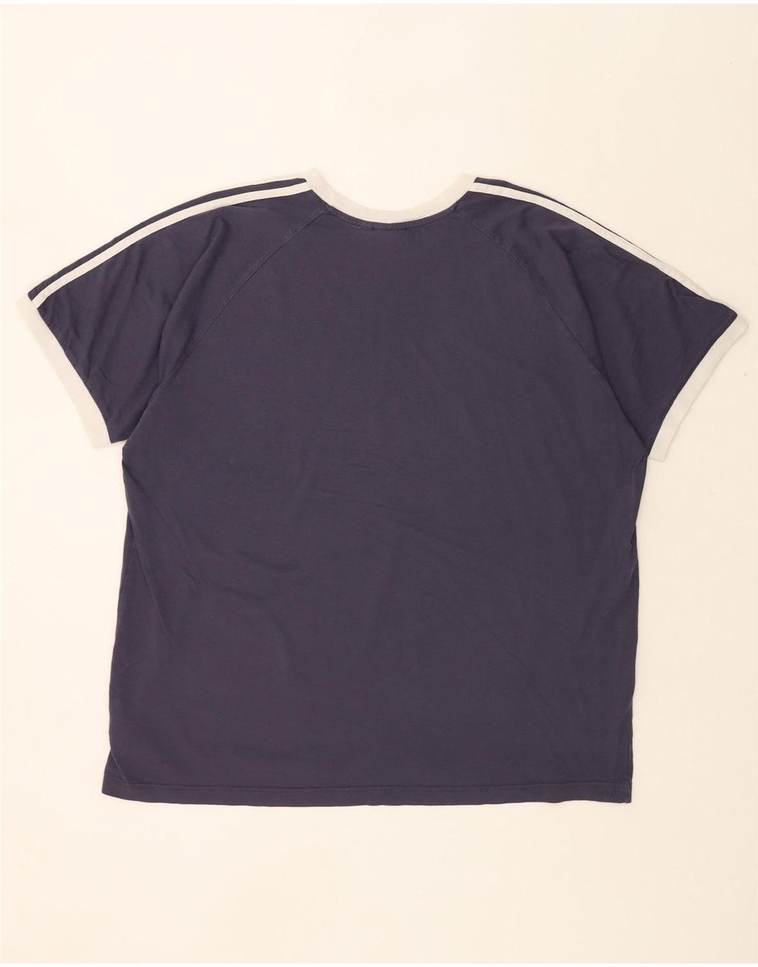 T-shirt da uomo ADIDAS Top 2XL cotone blu navy