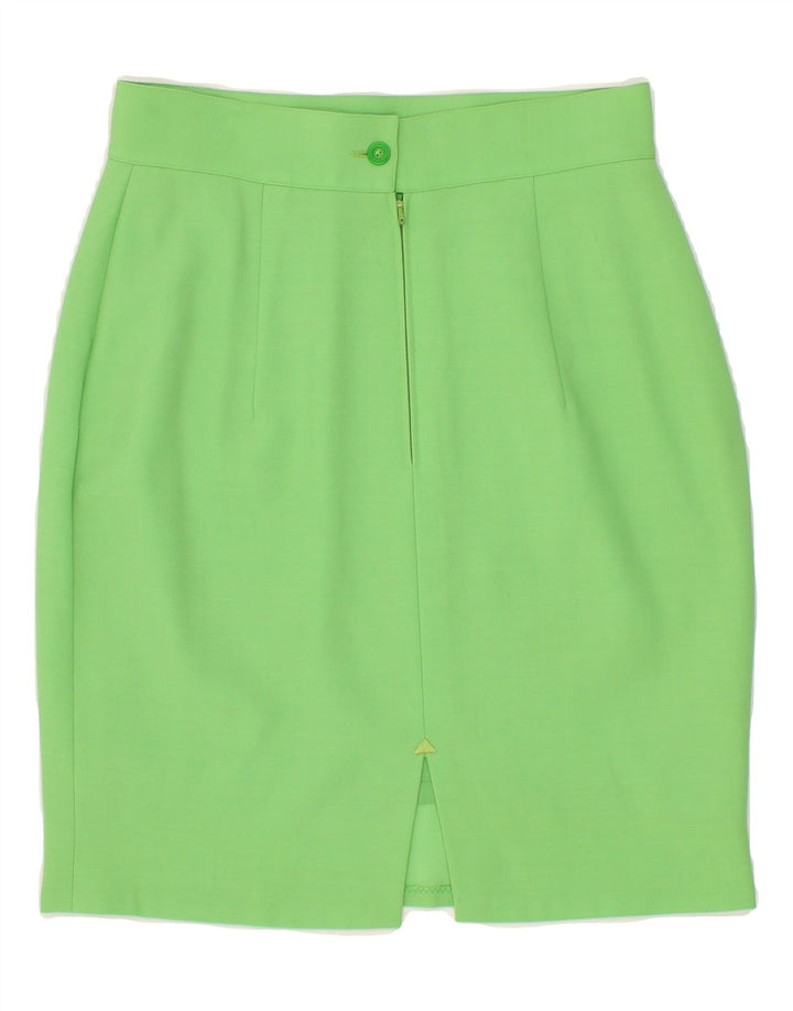 GAI MATTIOLO Womens Pencil Skirt IT 44 Medium W28 Green Vintage Gai Mattiolo and Second-Hand Gai Mattiolo from Messina Hembry 