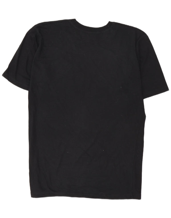 T-shirt grafica ASICS da uomo XL in cotone nero