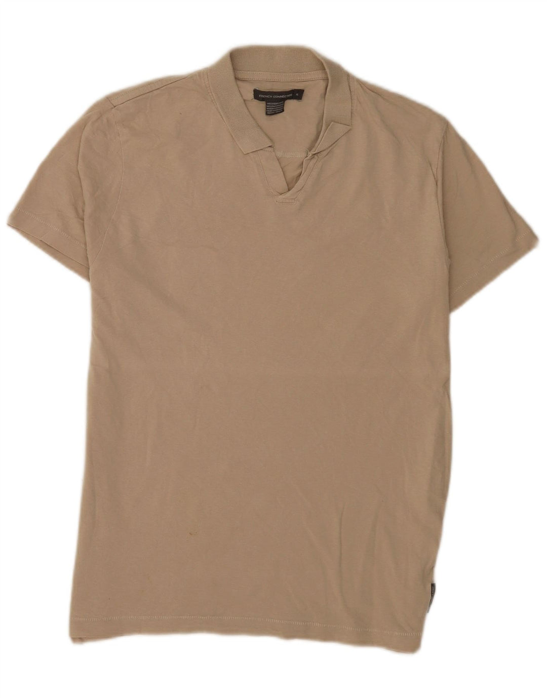 Polo da uomo French Connection XL in cotone beige
