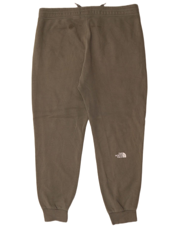 The North Face Mens Tracksuit Trousers Joggers XL  Khaki Cotton