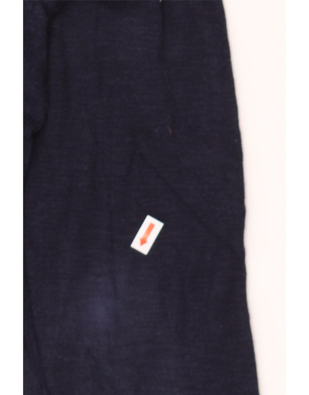 J. CREW Mens V-Neck Jumper Sweater Medium Navy Blue Cotton Vintage J. Crew and Second-Hand J. Crew from Messina Hembry 
