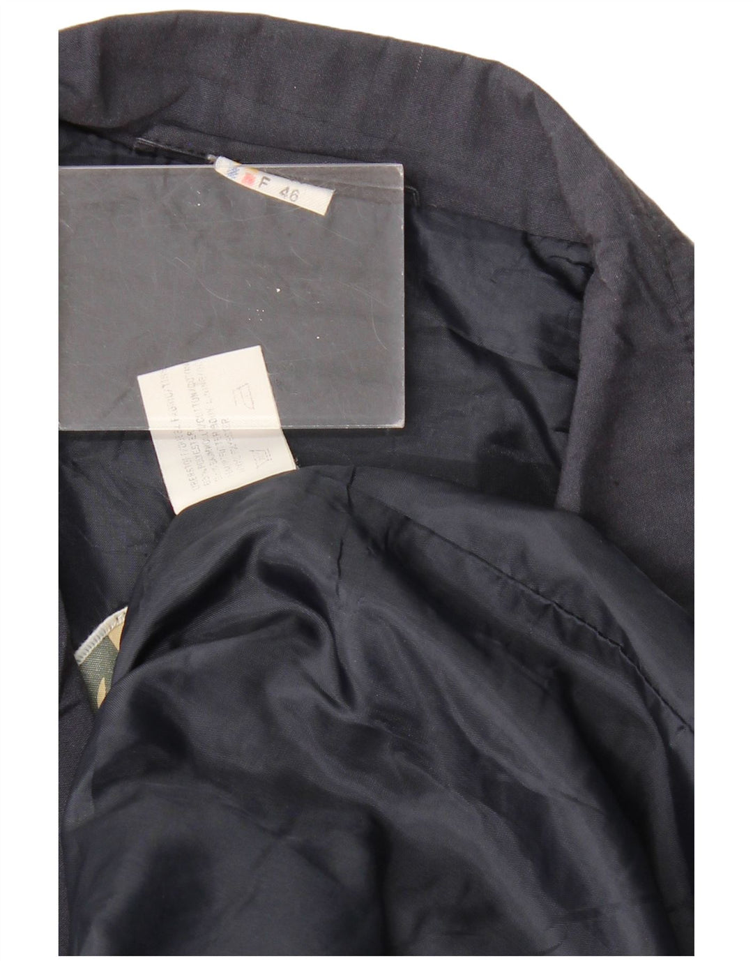 Giacca utilitaria da donna VINTAGE EU 46 XL Poliestere blu navy