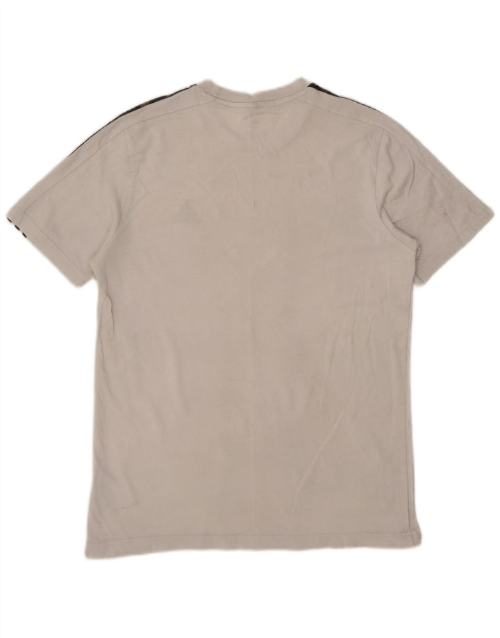 T-shirt da uomo Adidas Top in cotone bianco medio