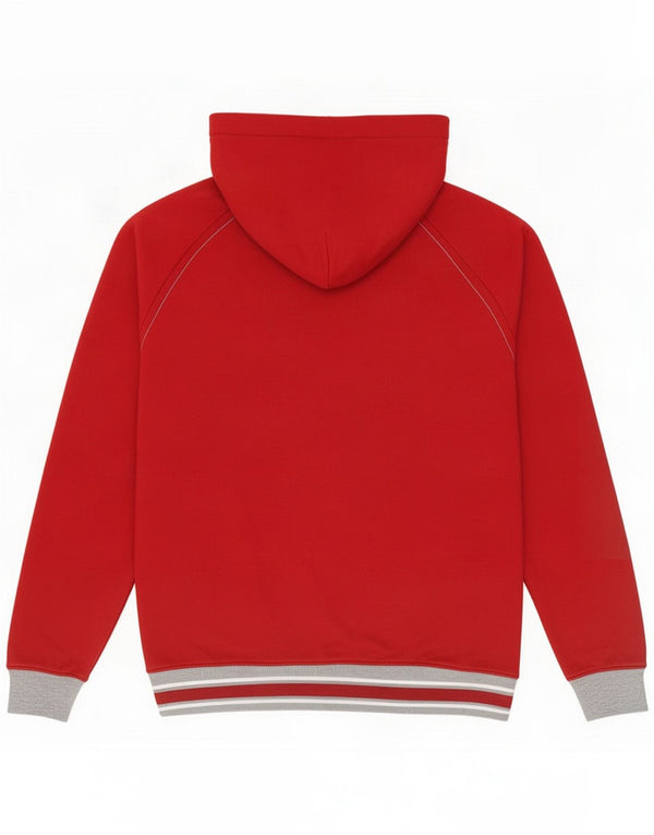 Maglione con cappuccio e zip da uomo Champion XL Rosso