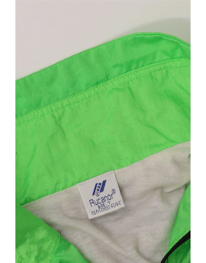 Giacca da ginnastica da uomo Rucanor 3XL nylon colorato a blocchi di colore