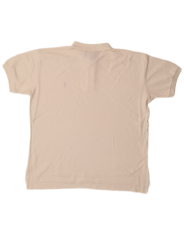 Polo da uomo Ralph Lauren in cotone bianco medio