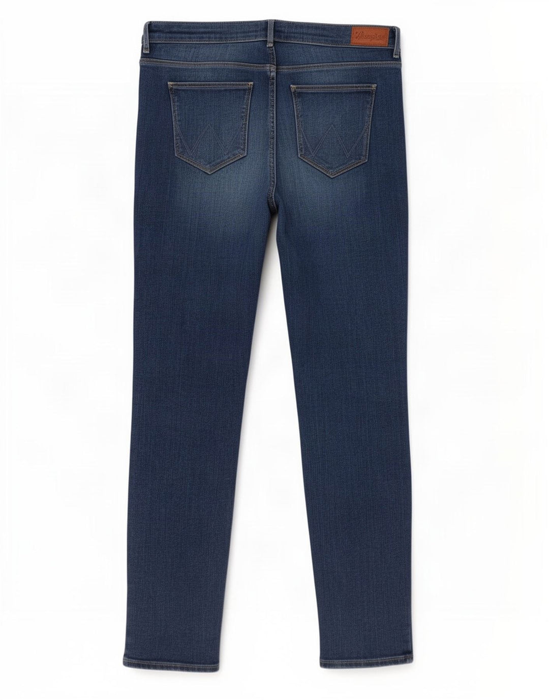 Jeans slim da donna Wrangler W33 L32 cotone blu