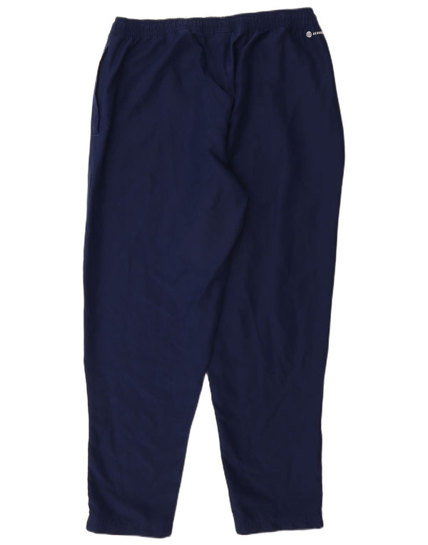Pantaloni da tuta ADIDAS Aeroready da uomo XL poliestere blu navy