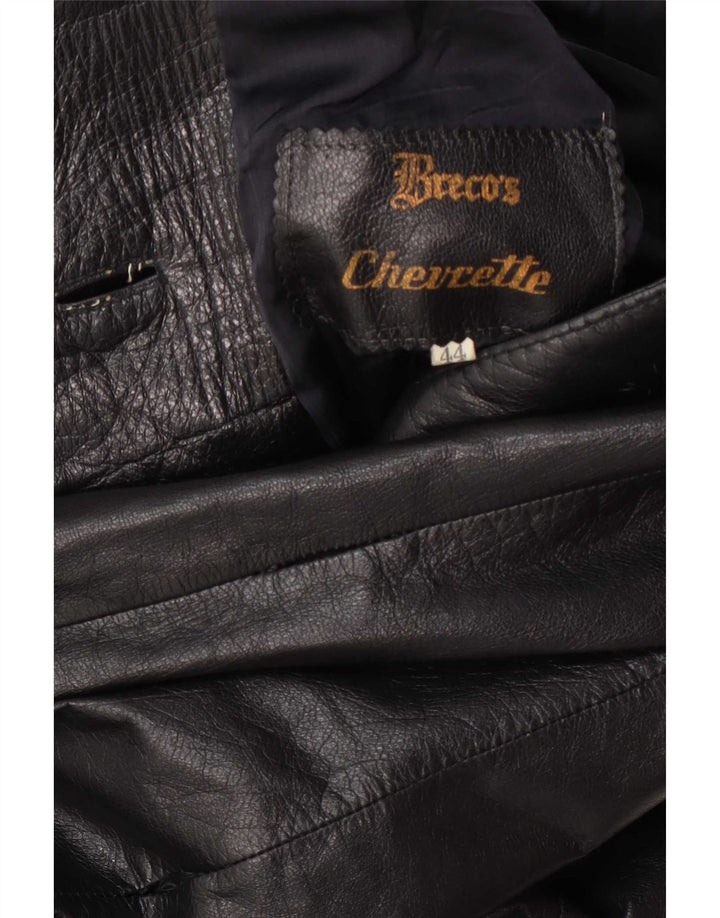 Cappotto in Pelle da Donna Breco IT 44 Medio Nero