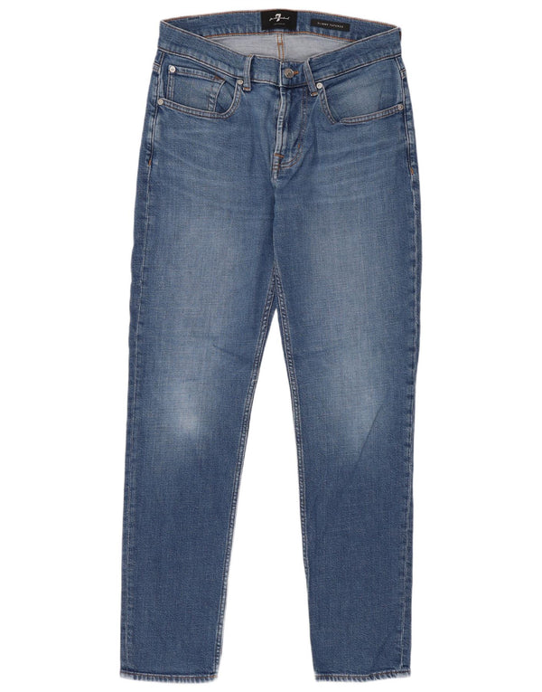 Jeans affusolati slimmy da donna 7 For All Mankind W31 L32 Blu