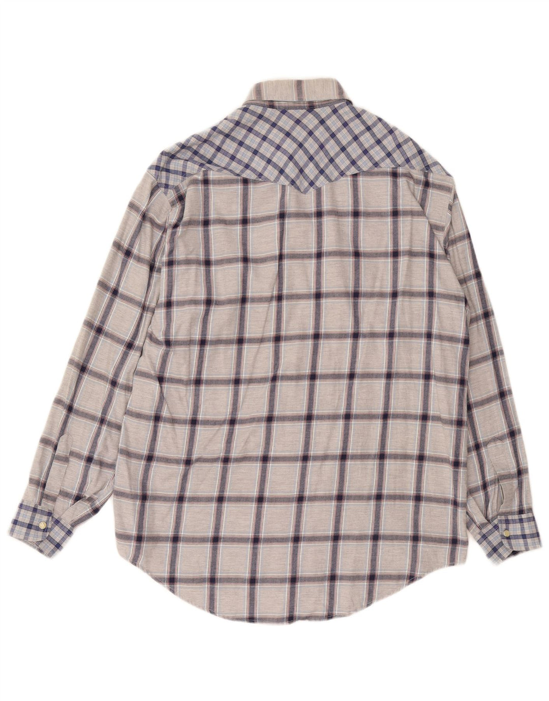Camicia Levi's da uomo in cotone a quadri grigi grandi