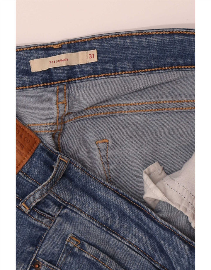 Jeans Levi's da donna 711 skinny W31 L31 Lyocell blu