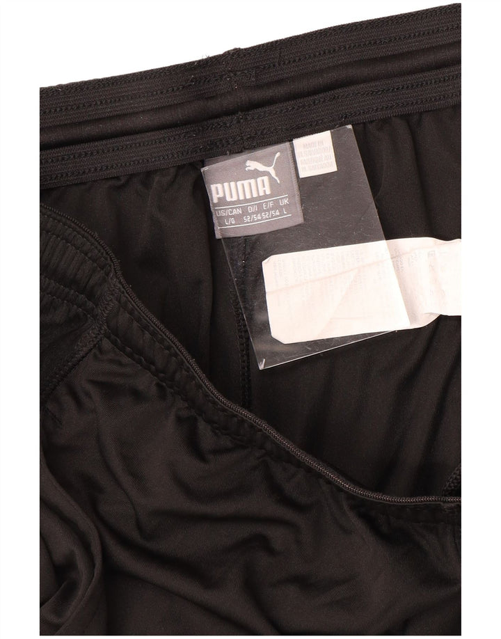 Pantaloncini sportivi da uomo PUMA grandi neri in poliestere