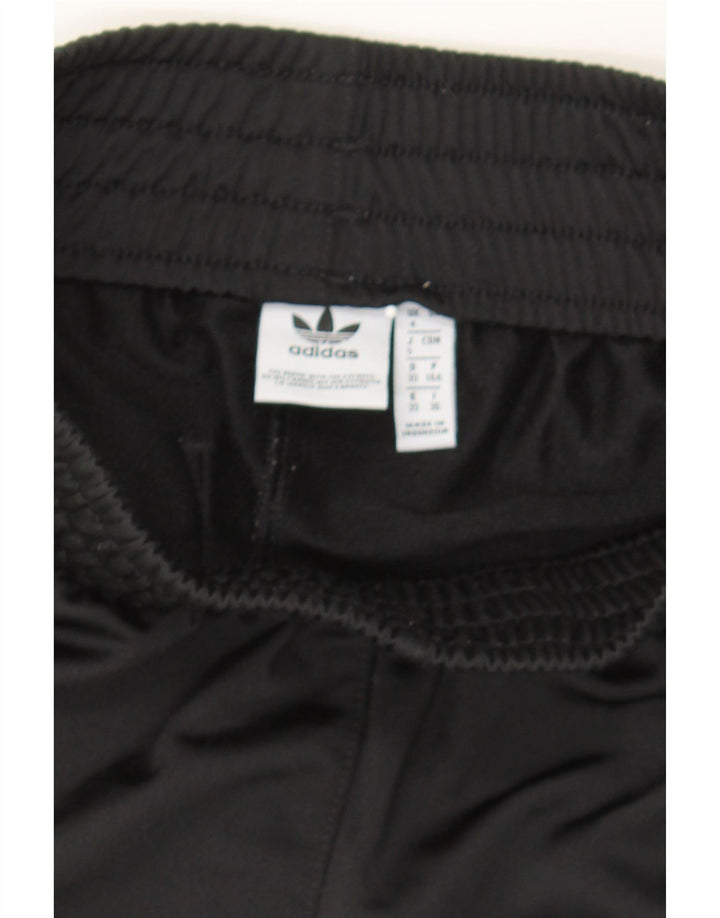 ADIDAS Womens Sport Shorts UK 4 XS  Black Polyester Vintage Adidas and Second-Hand Adidas from Messina Hembry 