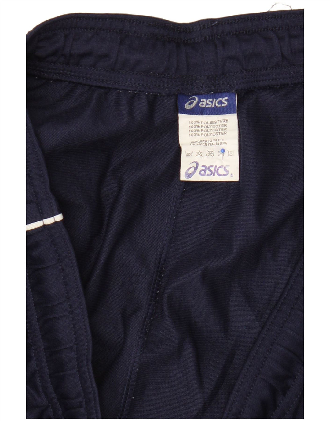 Pantaloncini sportivi Asics da ragazzo 15-16 anni 2XL Blu navy in poliestere