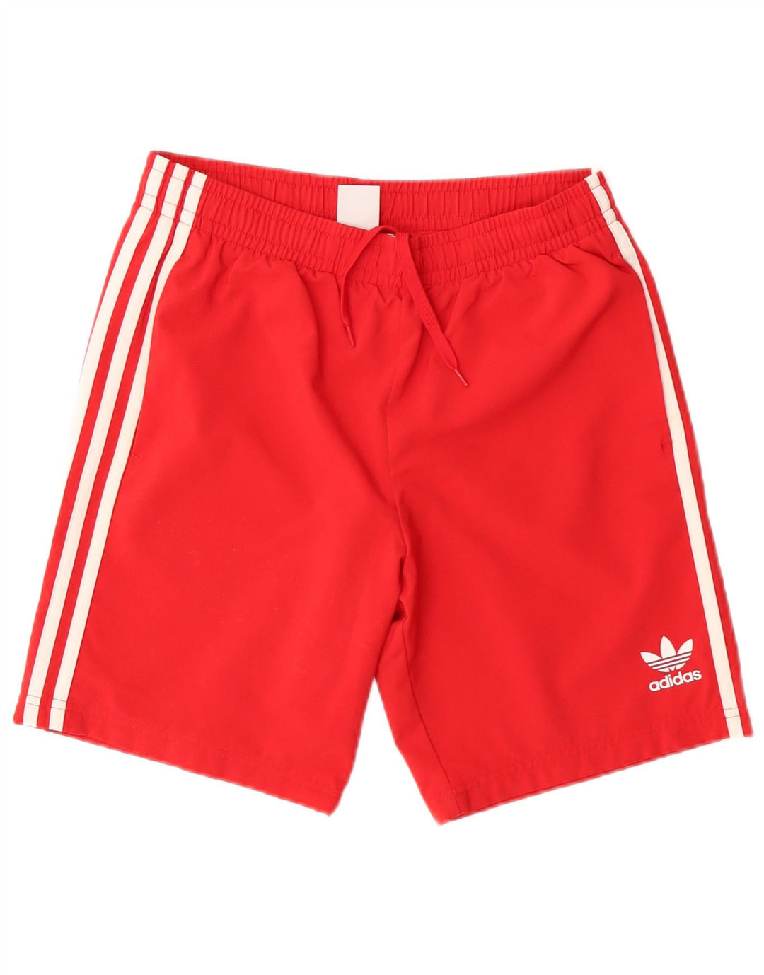 Pantaloncini sportivi Adidas da bambino 13-14 anni in poliestere rosso