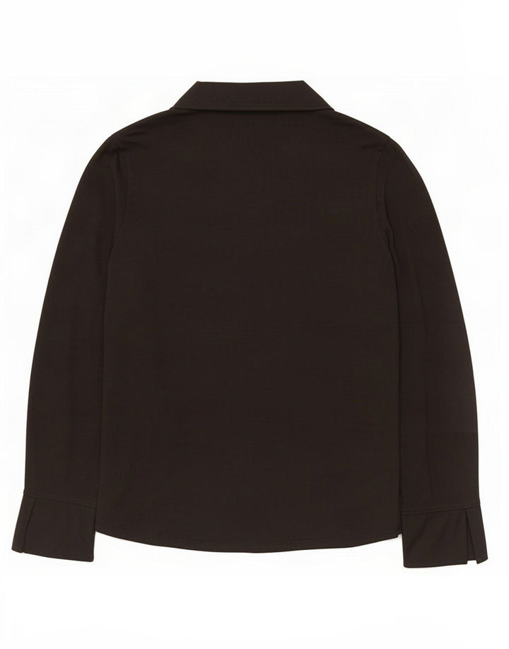 Camicia pullover da donna Marks & Spencer UK 20 2XL viscosa nera