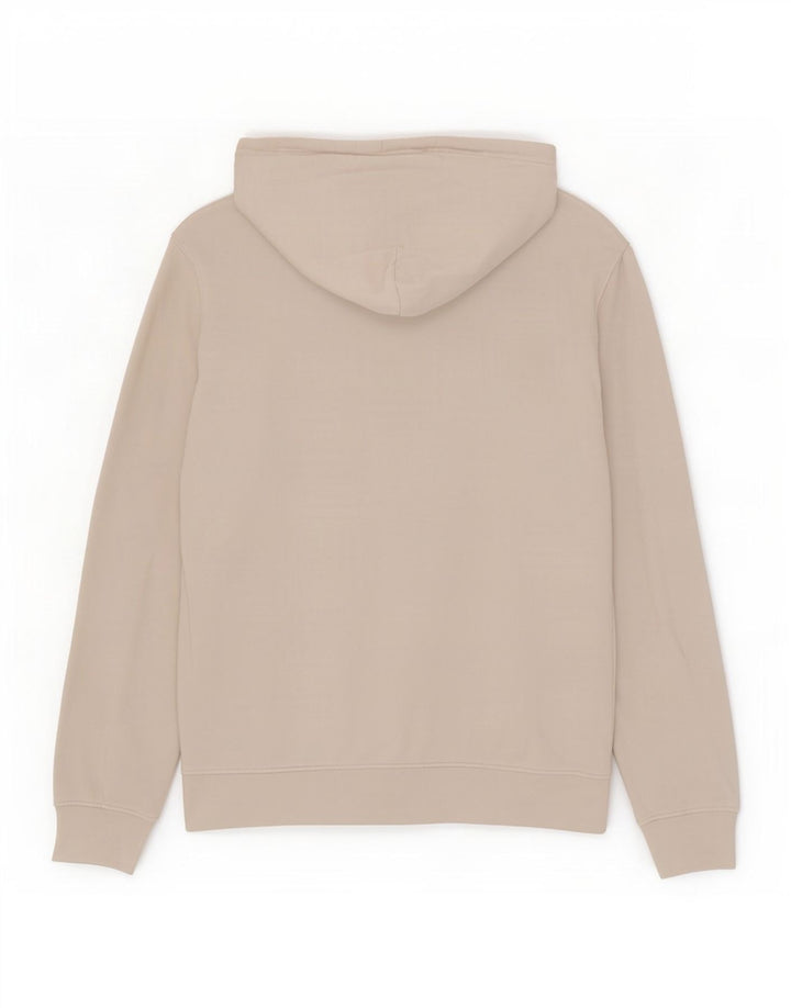 Maglione con cappuccio grafico da uomo Champion piccolo in cotone bianco