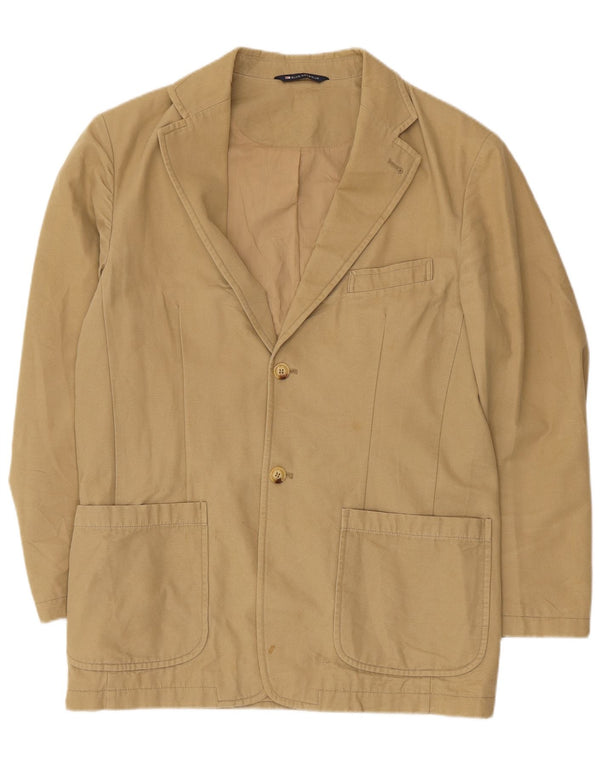 Giacca blazer a 2 bottoni Marks & Spencer da uomo blu Harbour UK 38 beige medio