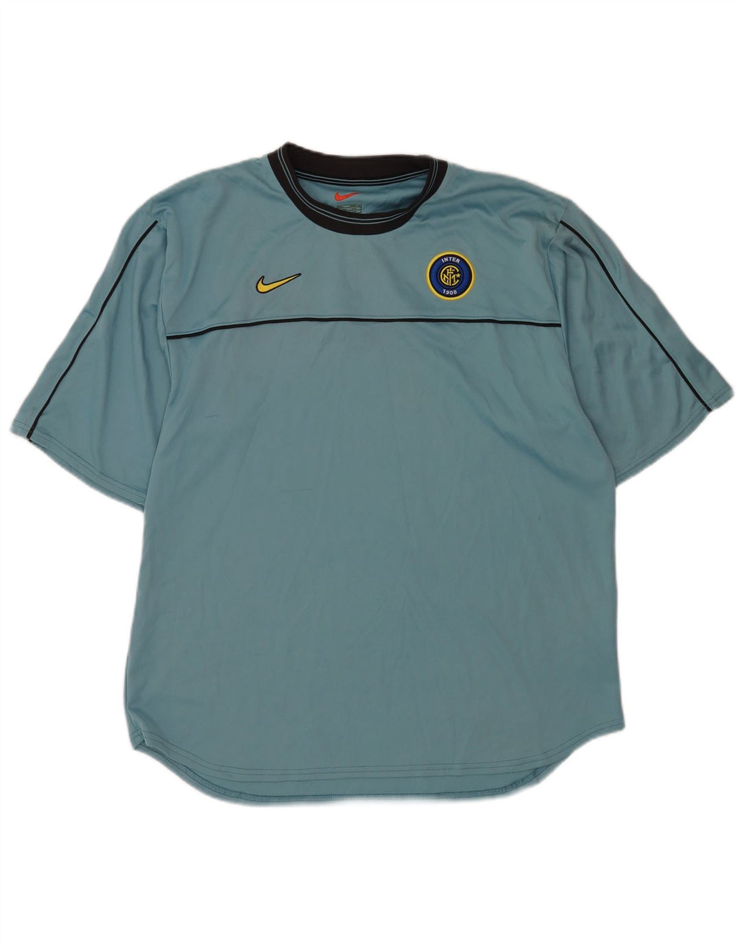T-shirt da uomo Nike Inter Milan UK 42/44 grande poliestere blu