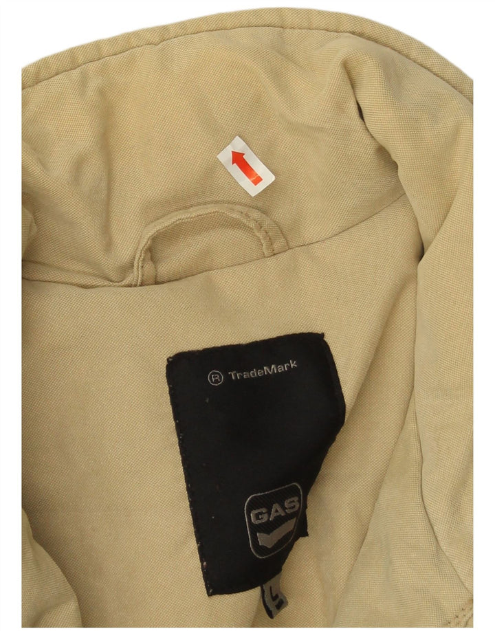 Giacca utility da uomo Gas UK 40 grande cotone beige