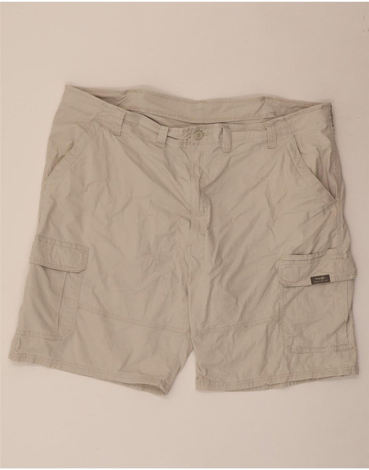 Pantaloncini cargo da uomo WRANGLER W44 2XL Cotone beige