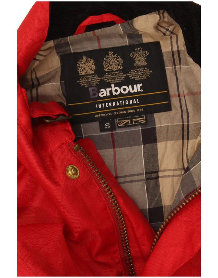 Giacca Barbour Motorstyle Racer da uomo UK 36 Small Rossa
