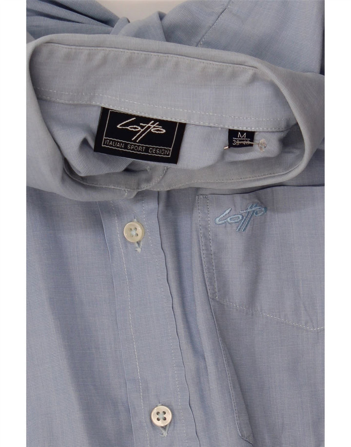 Camicia da uomo Lotto Taglia 39/40 Blu medio