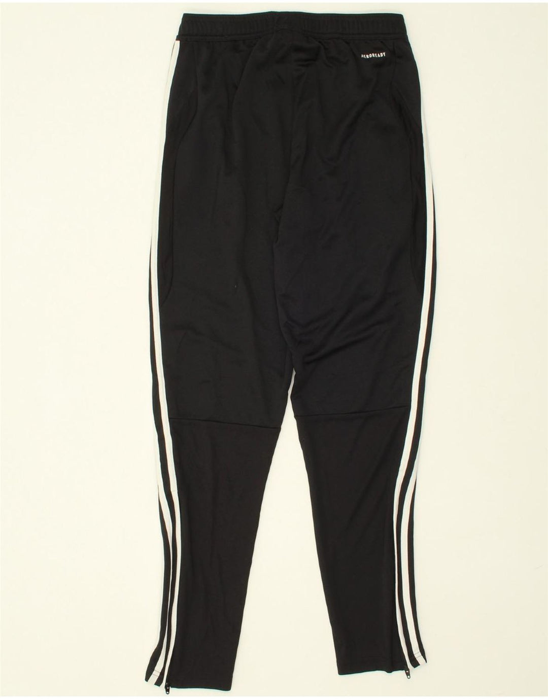 ADIDAS Mens Aeroready Tracksuit Trousers Small  Black Polyester Vintage Adidas and Second-Hand Adidas from Messina Hembry 