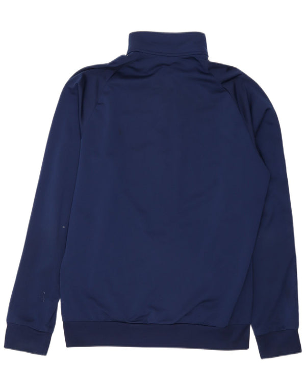 Giacca sportiva da uomo Adidas, giacca media, blu navy, in poliestere