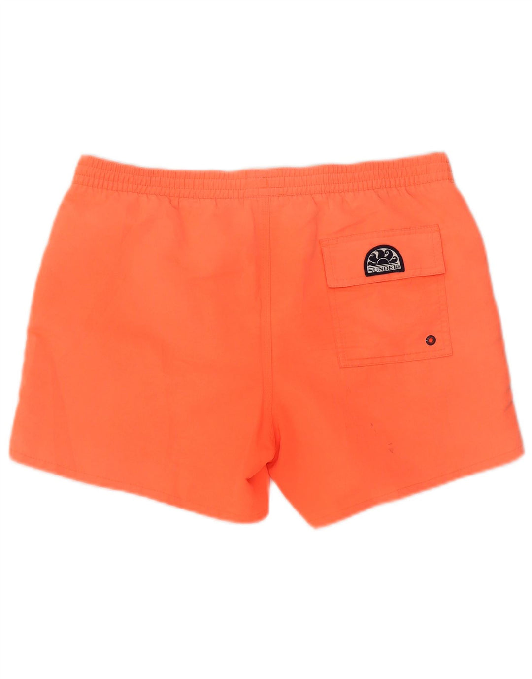 Pantaloncini da bagno grafici da uomo Sundek poliestere arancione medio