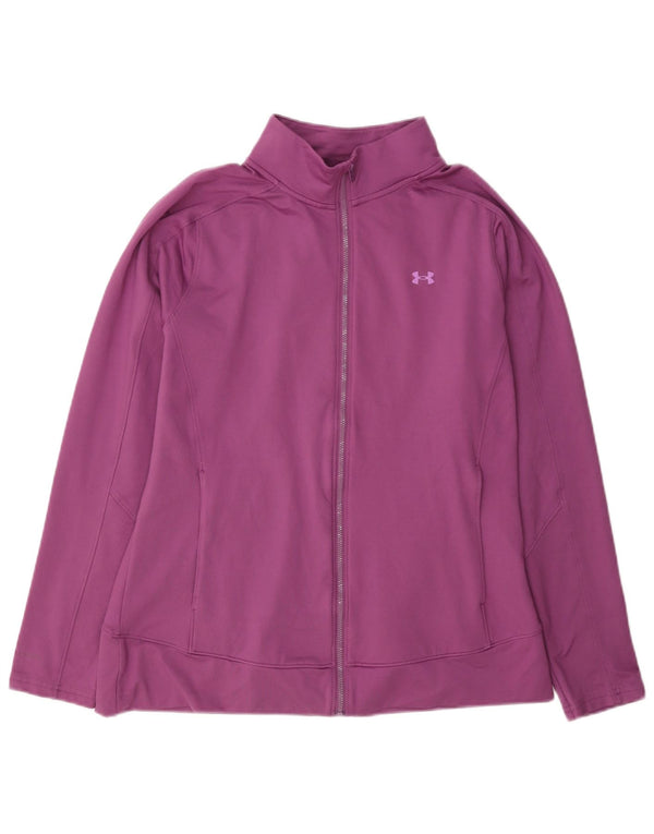 Giacca da tuta da donna Under Armour UK 14 Large Viola Poliestere